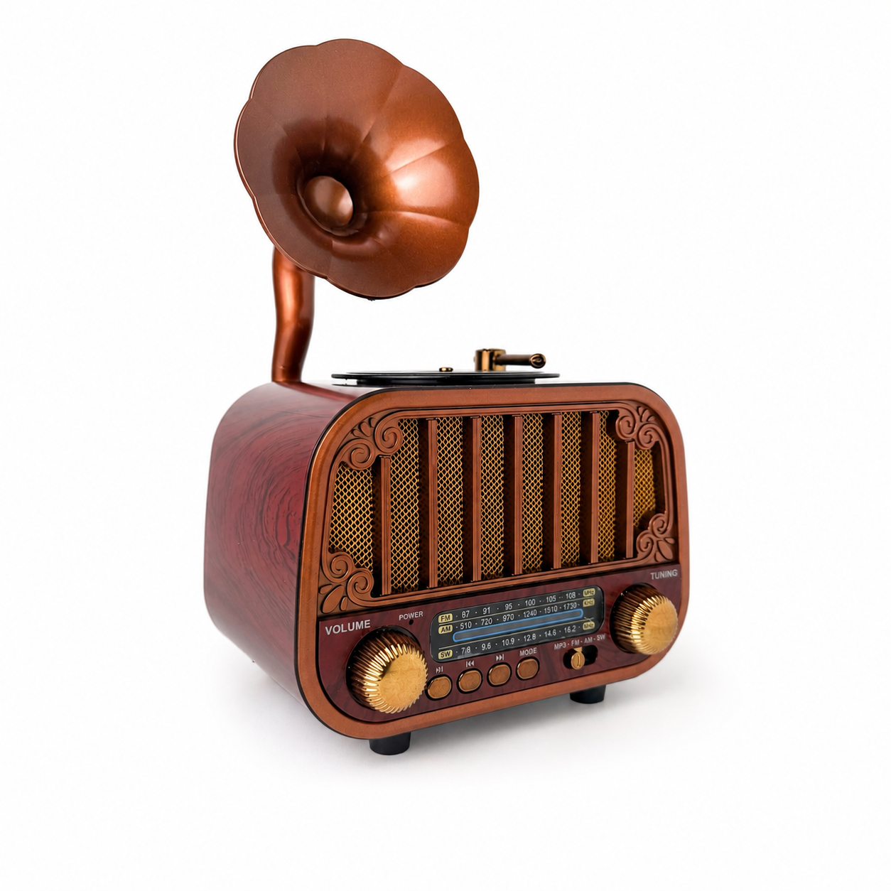 Vintage Gurbani Radio Gramophone Style