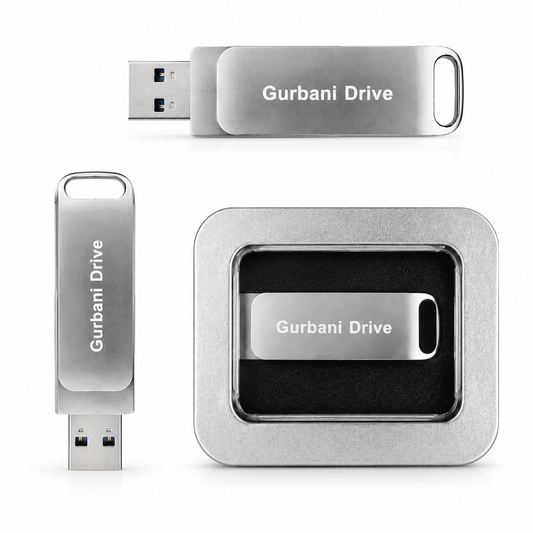 Gurbani Pen Drive – Nitnem, Akhand Path, Kirtan, Chaupehra, Sukhmani Sahib